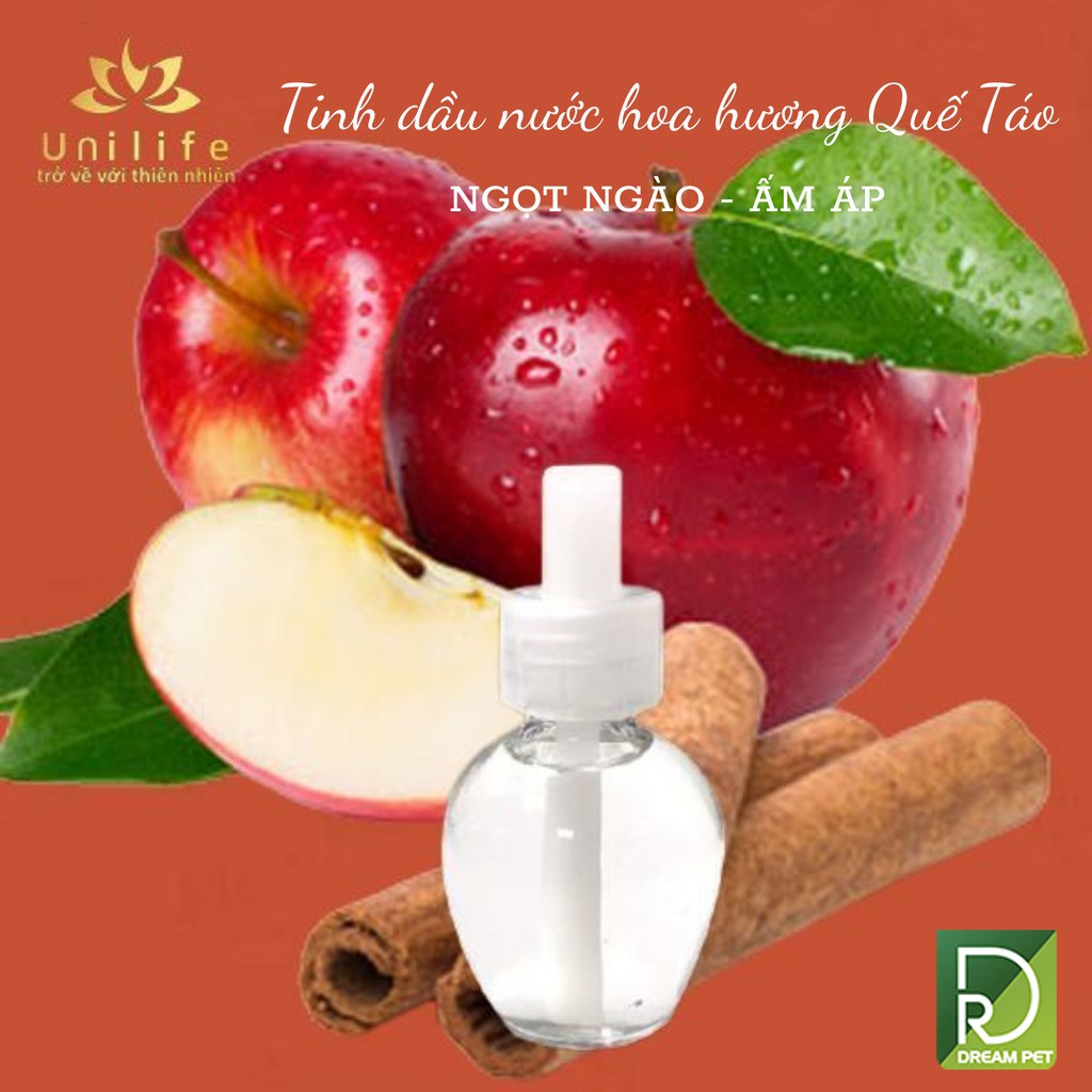 [ CHÍNH HÃNG ] Tinh dầu Quế táo thiên nhiên nguyên chất ❄chai 30ml❄ tinh dầu nước hoa hương Quế táo Unilife