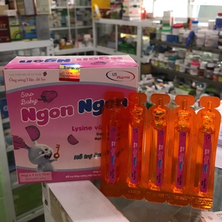 • SIRO BABY NGON NGON -BỔ SUNG VITAMIN VÀ LYSINE HỖ TRỢ ĂN NGỦ NGON CHO BÉ