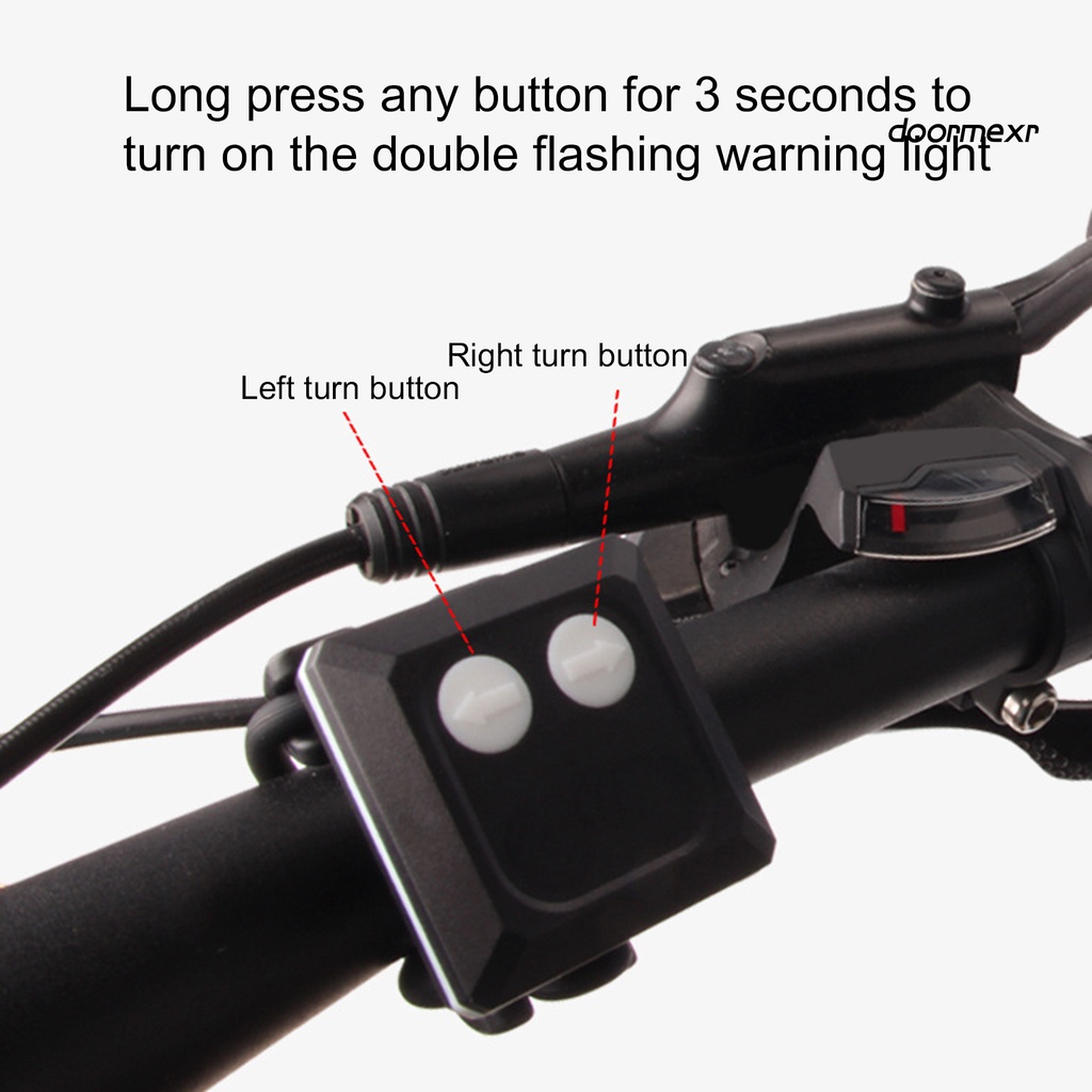 1 Bộ Đèn Led Tín Hiệu Gắn Đuôi Xe Đạp Bằng Abs Không Dây Sạc Usb Dễ Lắp Đặt Cho Mtb | BigBuy360 - bigbuy360.vn