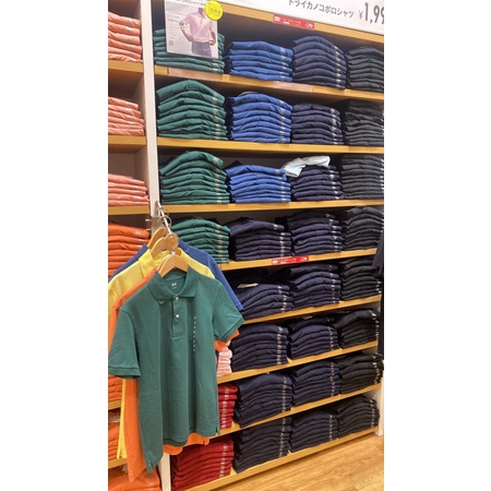 Áo polo nam U.ni.qlo mẫu 2022 Nhật bản