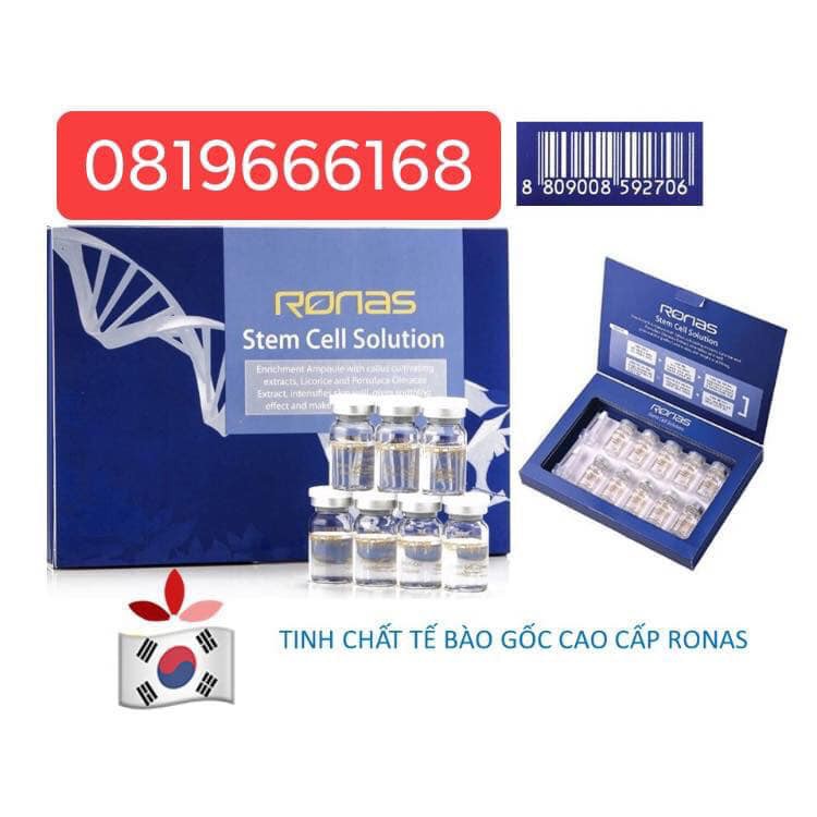 ( Lẻ 1 Lọ ) Tế Bào Gốc RONAS (CHUẨN KOREA, CHECK ĐƯỢC MÃ VẠCH)