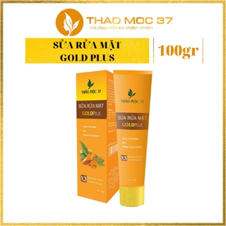 Sữa rửa mặt gold plus thảo mộc 37 chính hãng