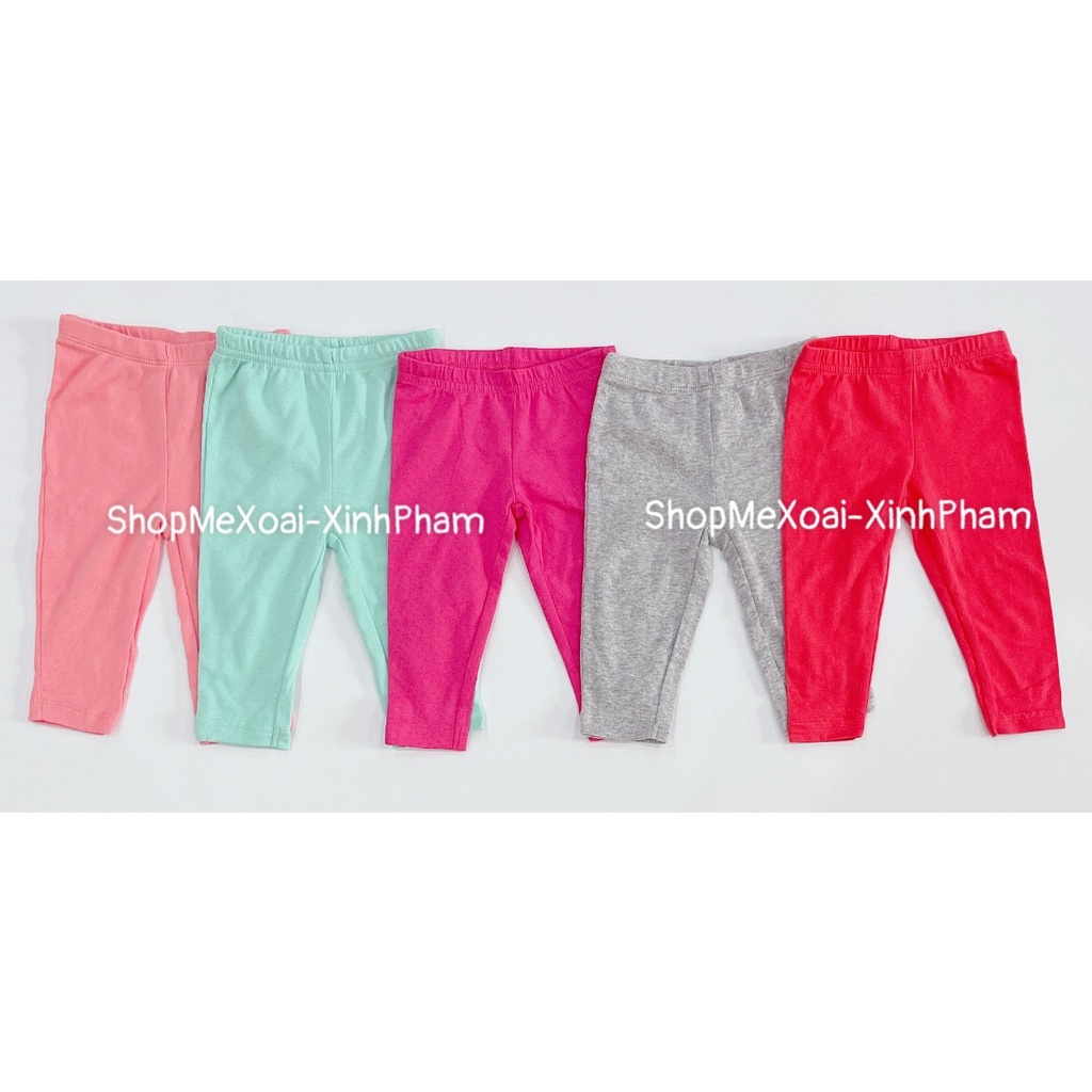 Quần dài Carter size 0-3M, Cotton cho bé gái/bé trai xuất dư xịn 3-5kg