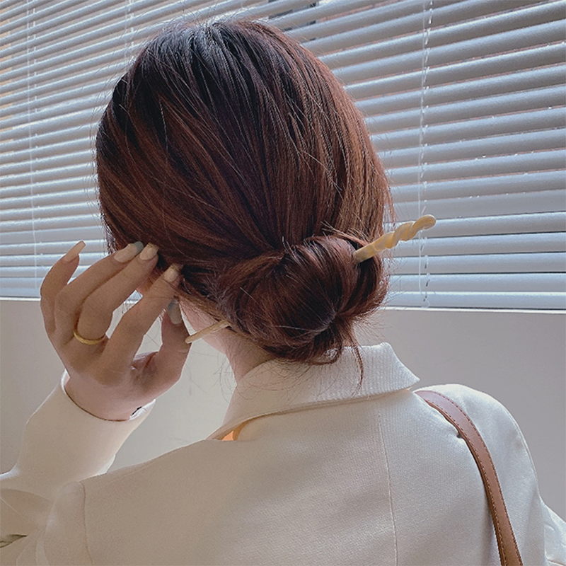 Trâm Cài Tóc Hình Chữ Nhật Phong Cách Cổ Điển Sành Điệu Cho Nữ