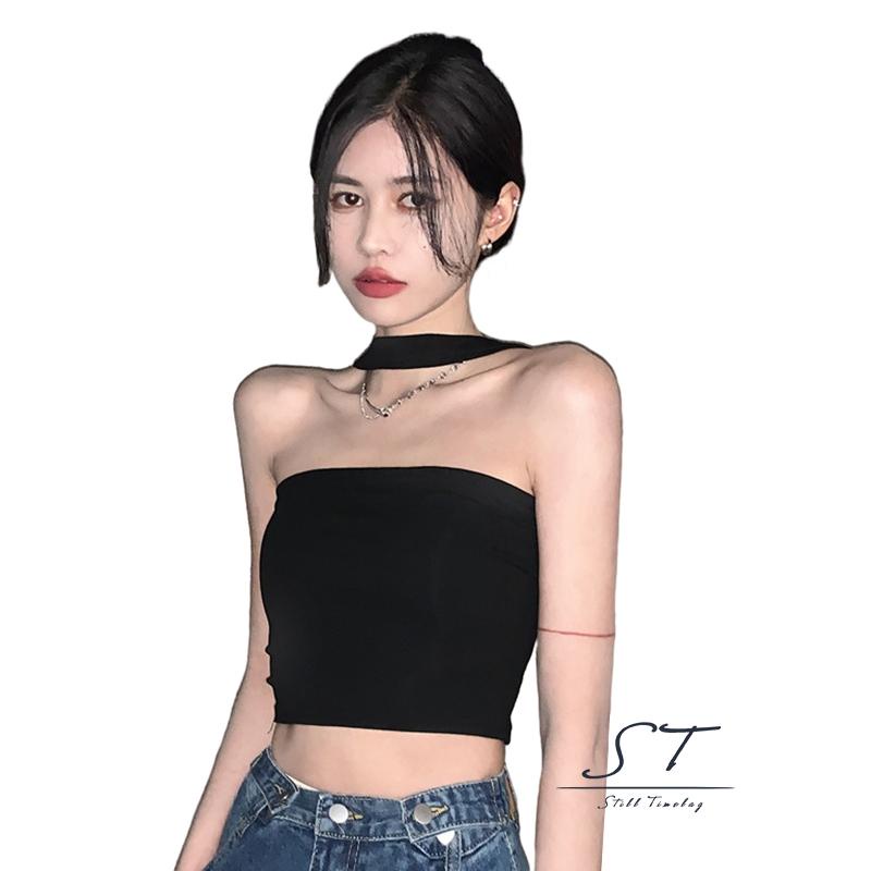 Áo Croptop Sát Nách Màu Trơn Thiết Kế Đơn Giản CY03- Thời Trang Nữ