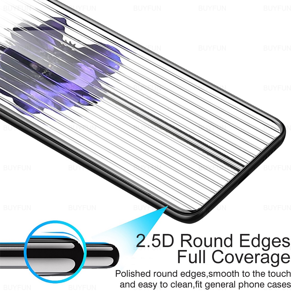 Miếng Dán Cường Lực Bảo Vệ Màn Hình HD 9H Viền Đen Dành Cho Điện Thoại