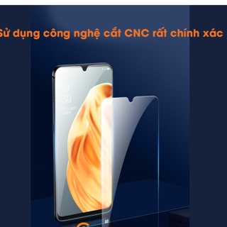 Kính cường lực Oppo A91 trong suốt tặng kèm phụ kiện lao màn hình