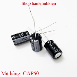Tụ hóa 100uf 50v