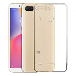 Ốp dẻo trong suốt cho Xiaomi Redmi 6 (Hàng loại A)