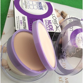 PHẤN NÉN 2 TẦNG LOREAL CÓ KÈM BÔNG PHẤN MỊN