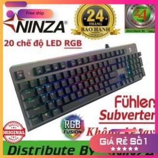 C544  Bàn phím Fuhlen Subverter - Bàn phím cơ led RGB - Phím cơ đẳng cấp bh 2 năm