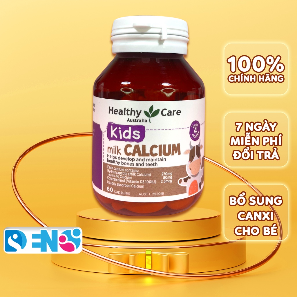 Canxi healthy care kid milk calcium Donestore cho bé 60 viên của ÚC