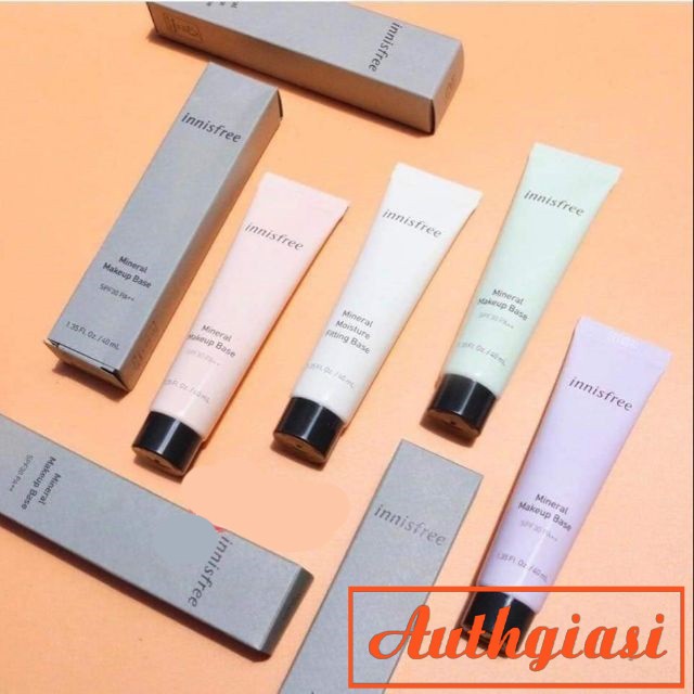 Kem lót Innisfree Mineral Makeup Base SPF30 PA+++ tác dụng 4in1 40ml | BigBuy360 - bigbuy360.vn