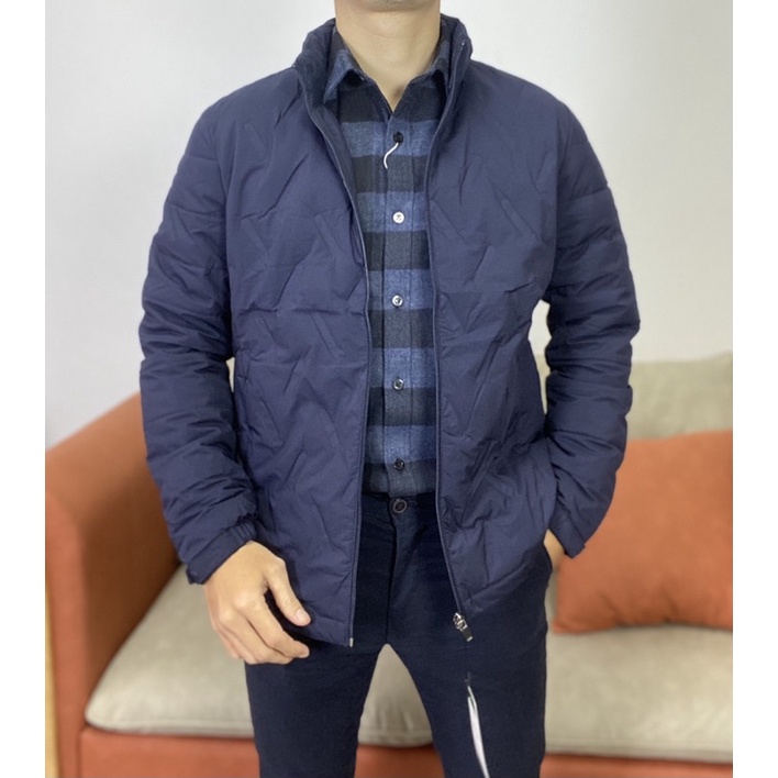 Áo khoác lông vũ Pie xuất dư, lông ngỗng xám  cao cấp PC02 - Đẳng cấp doanh nhân, phong cách lịch lãm.