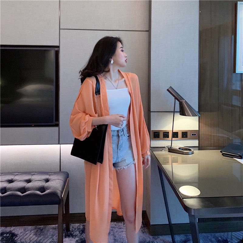 Áo Khoác Nữ Sơ Mi Dáng Dài Loại Đẹp Hơn