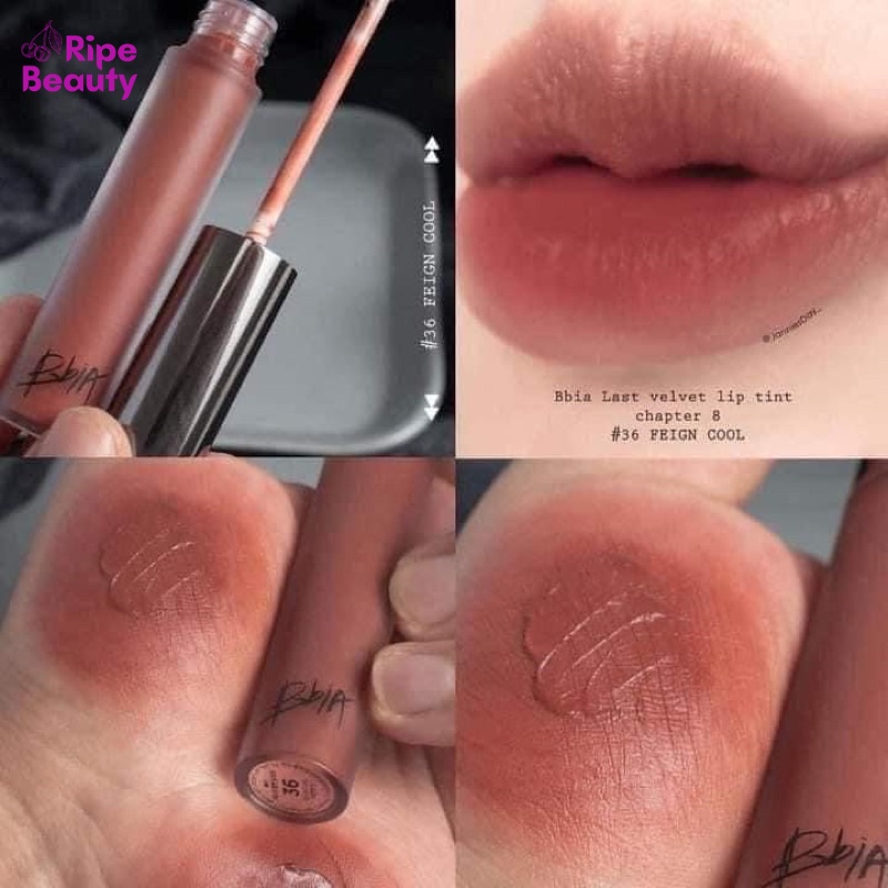 Son Kem Lì Bbia Last Velvet Lip Tint Màu 25 36 38