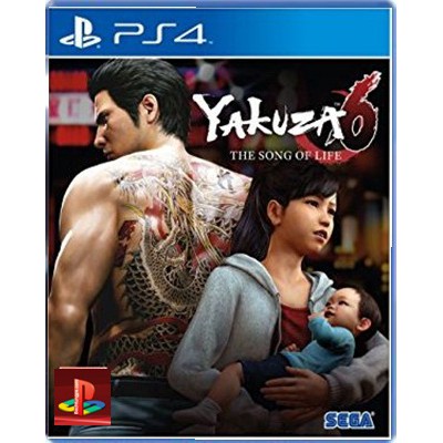 Đĩa Game Ps4 Yakuza 6 Chính Hãng Nguyên Seal