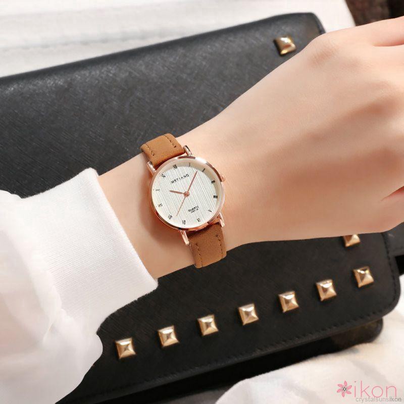 Đồng hồ kim dây da thời trang nữ tính | BigBuy360 - bigbuy360.vn