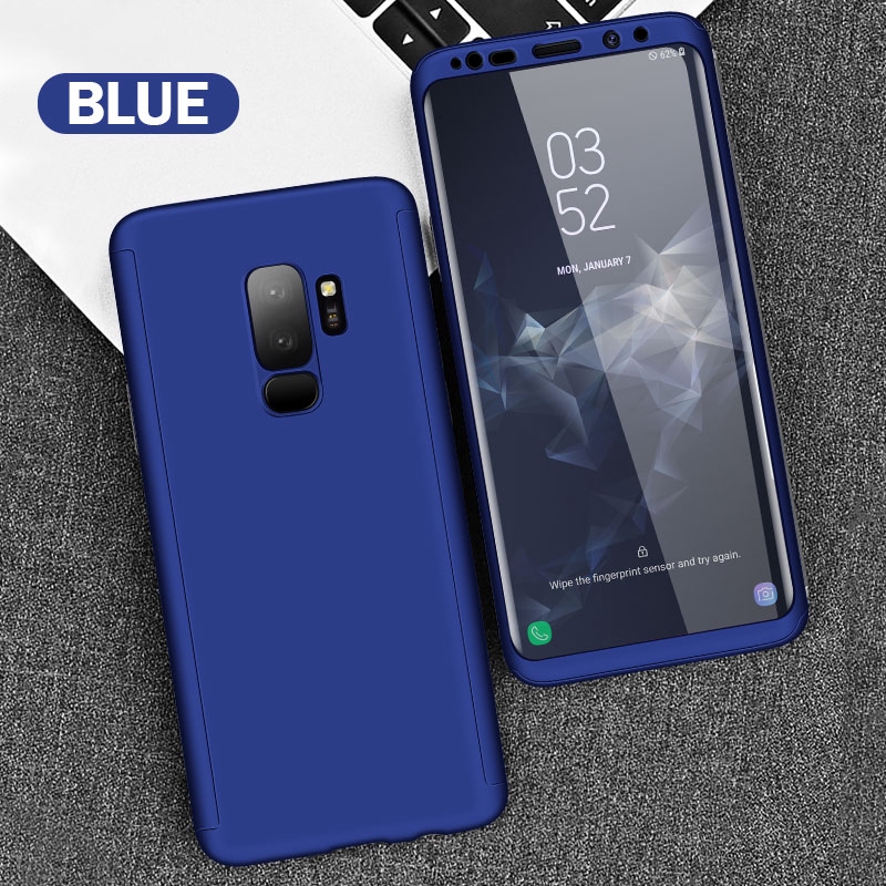 Ốp Lưng Bảo Vệ 360 Độ Cho Điện Thoại Samsung Galaxy S8 S9 S10 Plus S10E S10 Lite Note 8 9