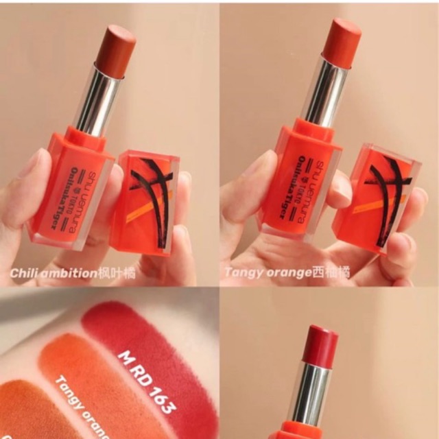 |CÓ BILL ĐẦY ĐỦ| SON LÌ SHU UEMURA TOKYO UNLIMITED MATTE FLAME EDITION