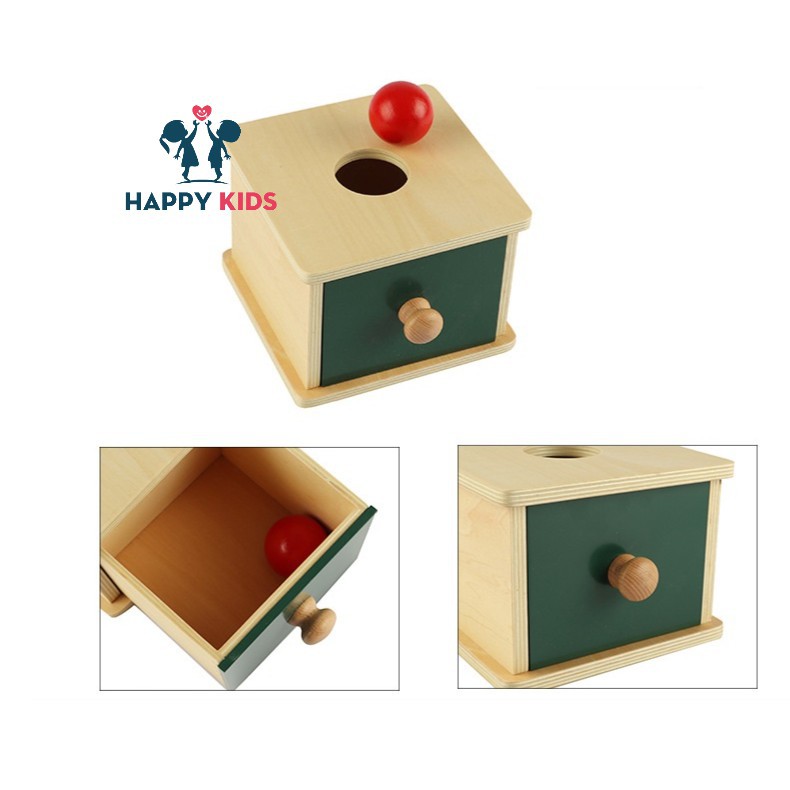 Giảm 10% - Hộp Thả Bóng - Giáp Cụ Montessori