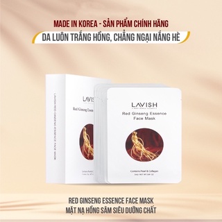 Mặt nạ hồng sâm siêu dưỡng chất trắng da lavish h baby