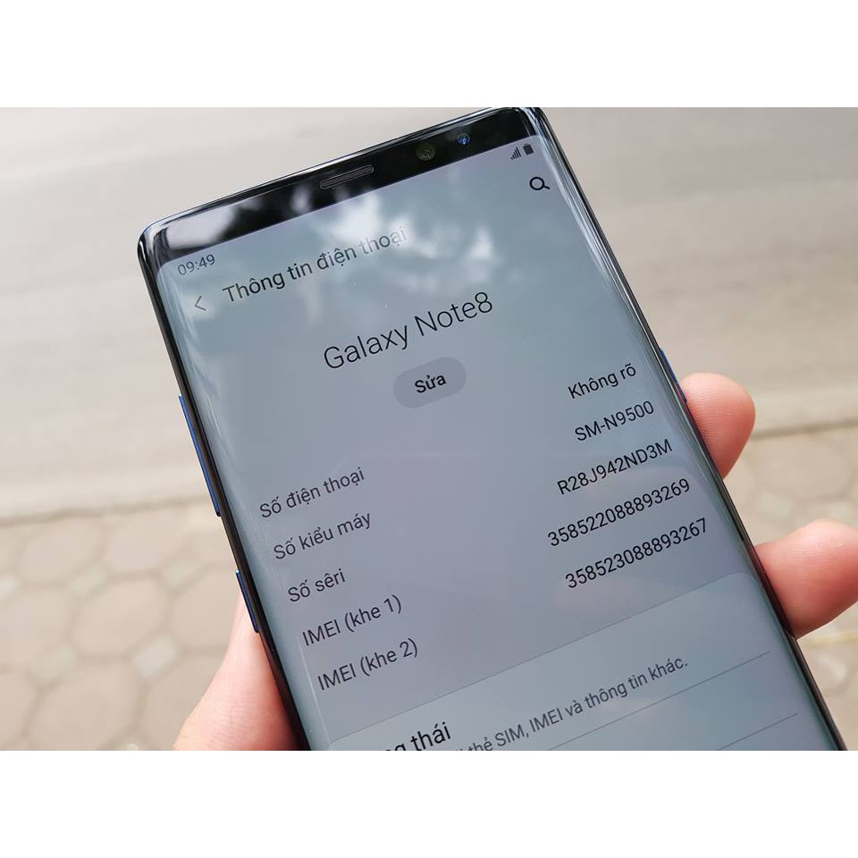 Điện Thoại Samsung Galaxy Note 8 QT Hongkong 2 sim || CPU SNAPDRAGON 835 || Mua hàng Tại PlayMobile
