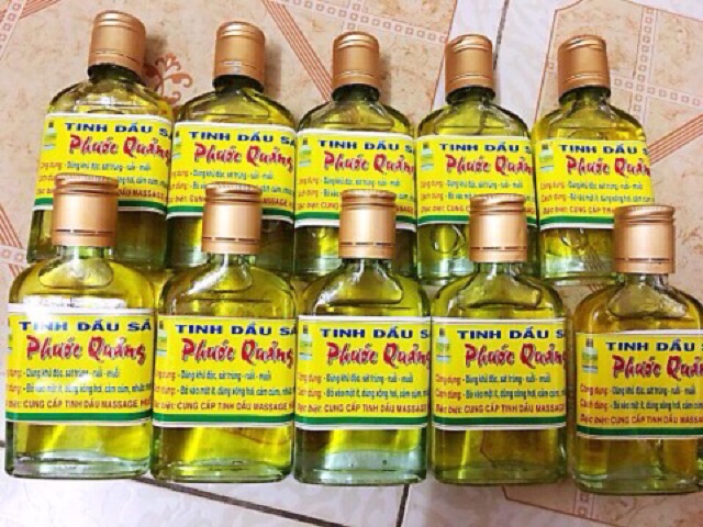 Tinh dầu sả chanh nguyên chất Phước Quảng 100ml