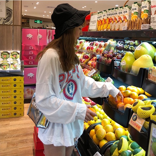 áo nỉ  tay dài phong cách Hàn | BigBuy360 - bigbuy360.vn