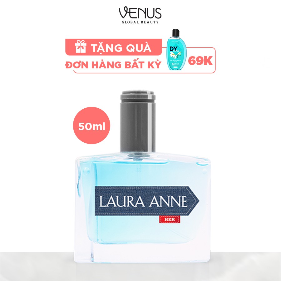 Nước hoa nữ Laura Anne Blue 50ml chính hãng
