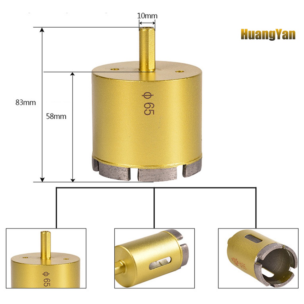 Mũi Khoan Lỗ Bằng Hợp Kim Nhôm 30-100mm