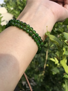 Vòng tay Diopside giác 4.2 li