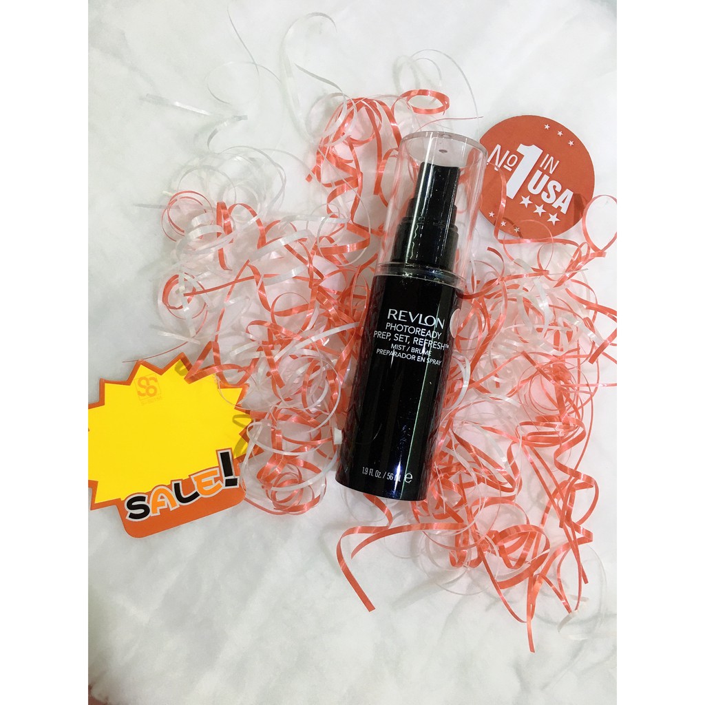Xịt Khoáng Giữ Nền Makeup Revlon Photoready Prep,Set,Refresh Mist (56ml) | BigBuy360 - bigbuy360.vn