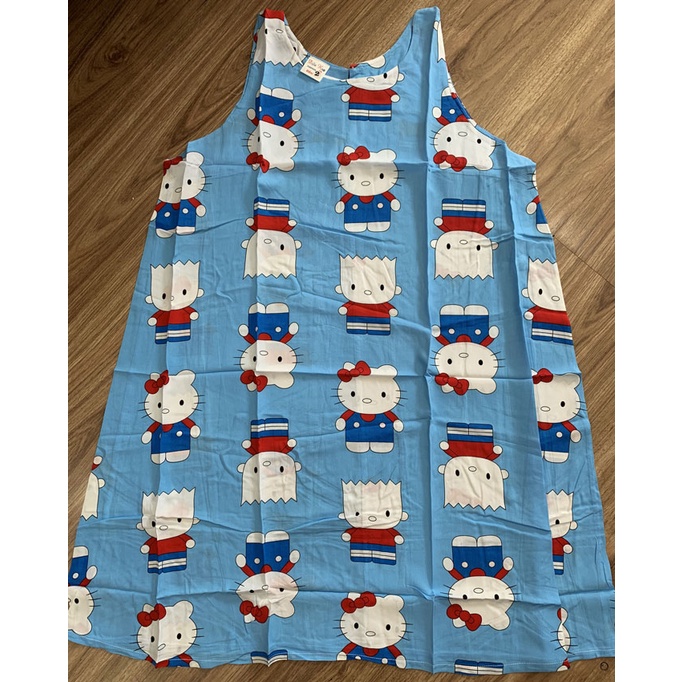 [SIZE 40-65KG] Đầm bầu mặc ở nhà sát nách vải tôn 2 da mềm mát ít nhăn thoải mái 1 lớp độ dày vừa phải nhiều họa tiết