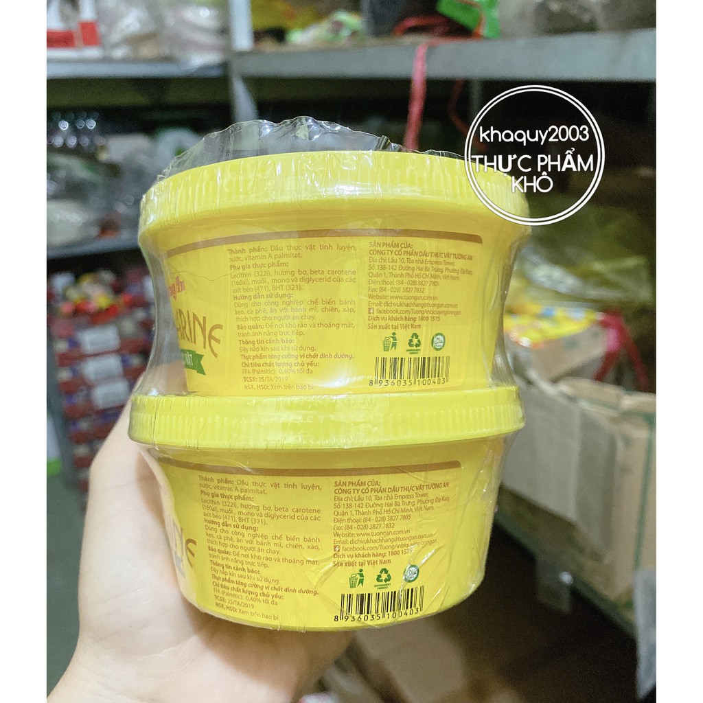 Bơ thực vật Tường An Margarine 200gr