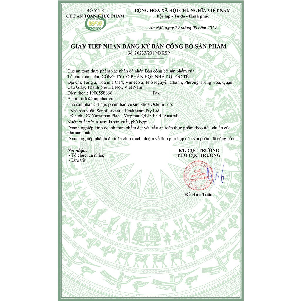 Viên uống bổ sung Canxi & Vitamin D3 Ostelin Calcium & Vitamin D3 60 Chewable Tablets | Thế Giới Skin Care