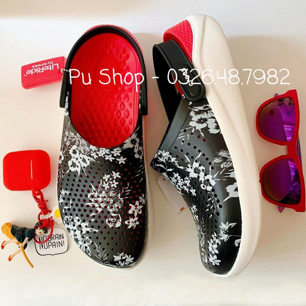 [Chính Hãng] Dép Sục Nam Nữ Cross LiteRide Họa Tiết - Hàng Xịn Xuất Châu Âu | BigBuy360 - bigbuy360.vn