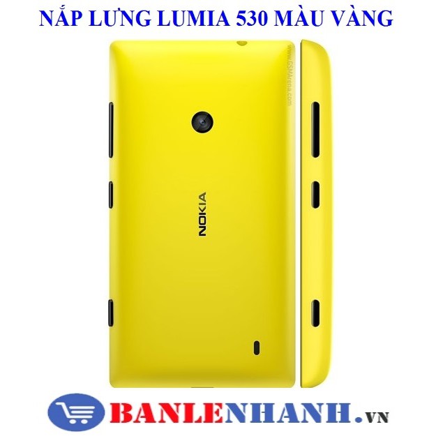 NẮP LƯNG LUMIA 530 MÀU VÀNG