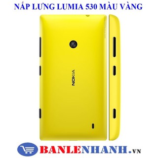 Nắp lưng lumia 530 màu vàng