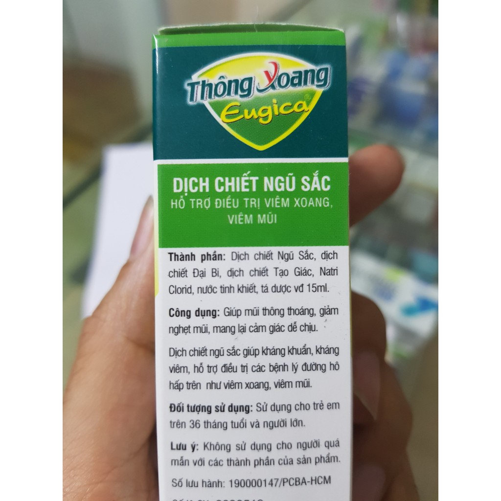 Thông Xoang Eugica 15ml