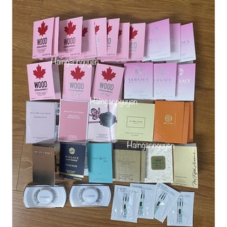 Sample nước hoa Dsquared2, Jo Malone, Versace...