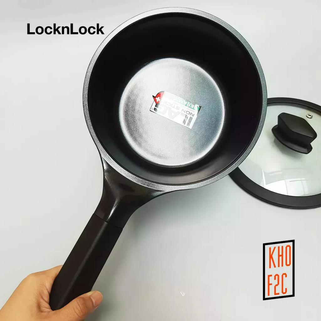Nồi Siêu Chống Dính 1 Tay Cầm Lock&Lock EDGE 18cm CAS1811  - KHOF2C