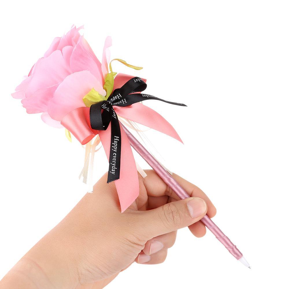 1 Bút Mực Nước Hình Hoa Hồng Dễ Thương