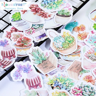 Flowertree Set 45 Miếng Dán Trang Trí Sổ Tay