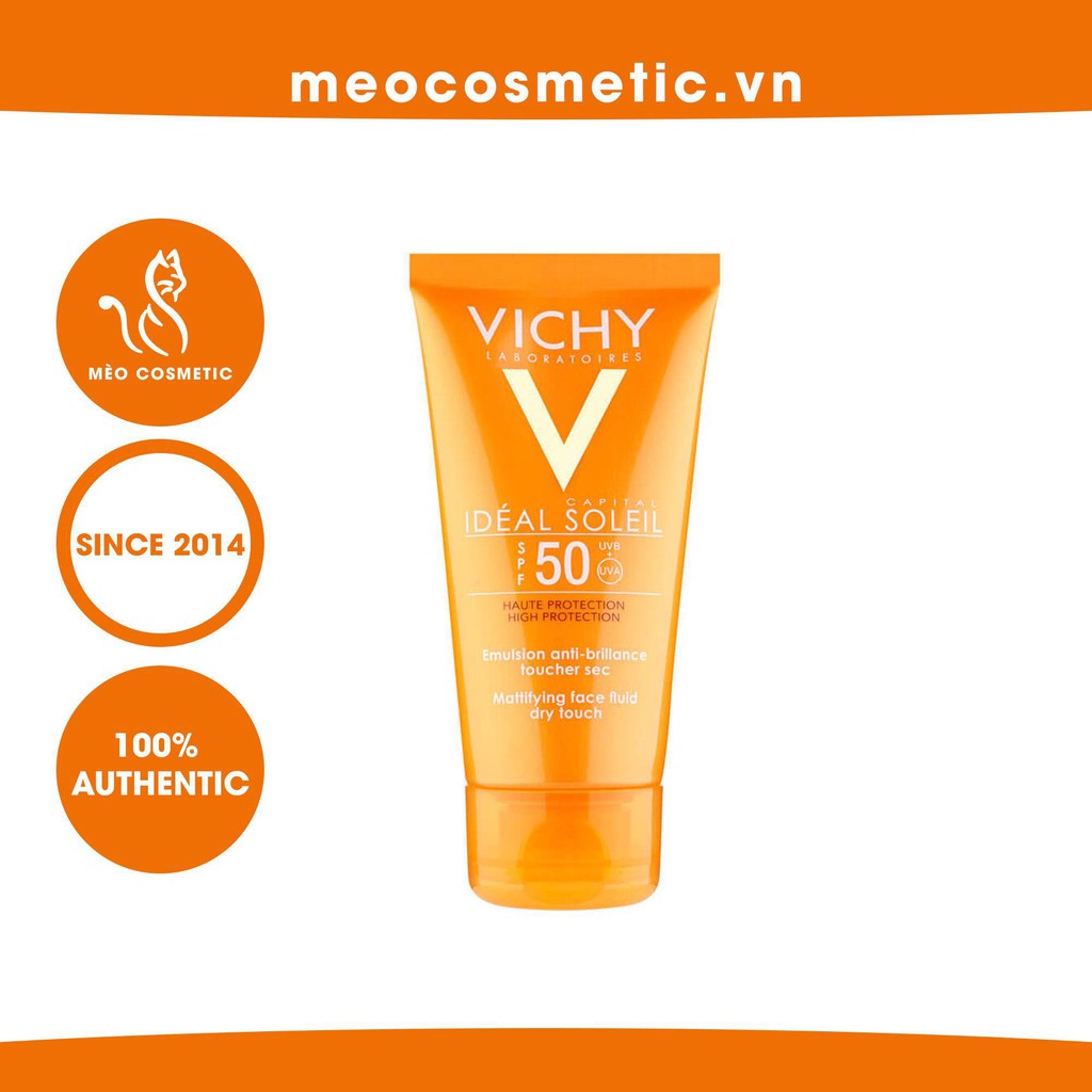 Kem Chống Nắng Vichy SPF 50 Ideal Soleil 50ml