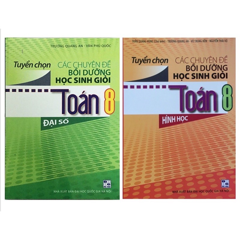 Sách - Tuyển Chọn Các Chuyên Đề  Bồi Dưỡng Học Sinh Giỏi Toán 8 (Hình Học - Đại Số)