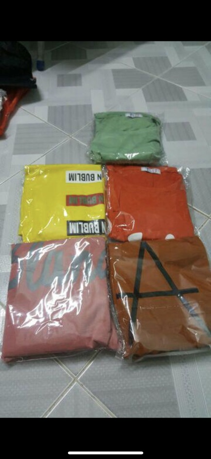 COMBO 5 ÁO THUN NỮ - 5 GAM MÀU SIÊU HOT THỜI TRANG THU ĐÔNG