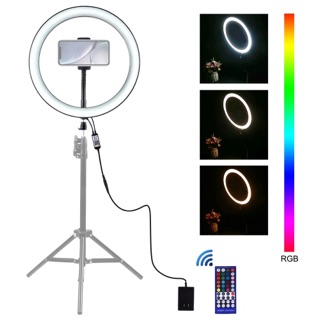 Đèn live stream kích thước 16 cm,3 chế độ