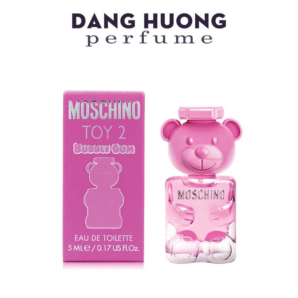 Nước hoa nữ chính hãng Moschino Toy 2 Bubble Gum ngọt ngào, trẻ trung, dễ thương chiết 5ml và 10ml (auth)