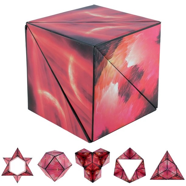 Rubik Xếp 72 Hình Màu Galaxy - Changeable Magnetic Magic Cube - Đồ Chơi Xếp Hình Hình Học - Thư Viện Đồ Chơi